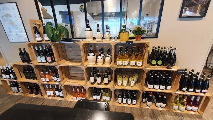 amore di nonna presentation intérieur du stand de vins